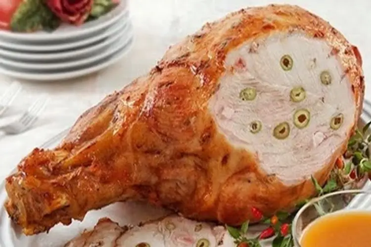 Receita de Pernil na Cachaça e Pimenta