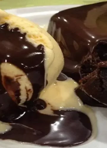 Petit Gateau de Nutella