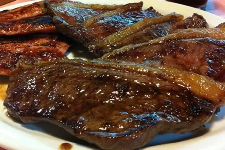 Receita de Picanha Chapeada