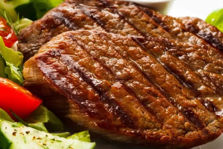 Receita de Picanha com alho Grelhado