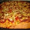 Receita de Pizza Camponesa Alta e Fofa