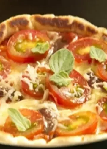 Receita de Pizza de Frigideira Pronta