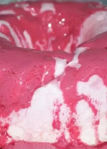 Receita de Pudim de Groselha e Claras