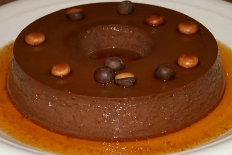 Receita de Pudim de Gianduia