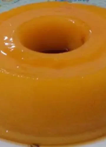 Receita de Pudim de Laranja com 3 ingredientes