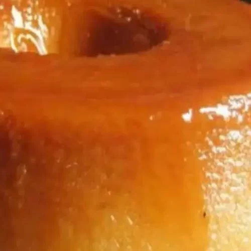 Pudim de Pão de Liquidificador