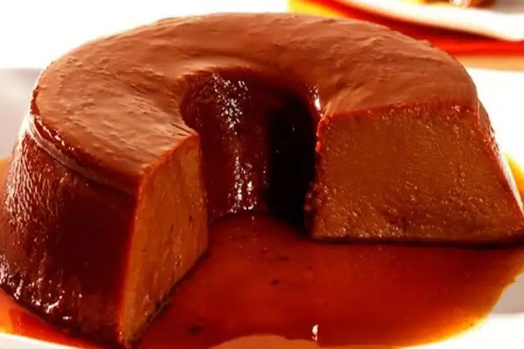 Receita de Pudim de chocolate cremoso