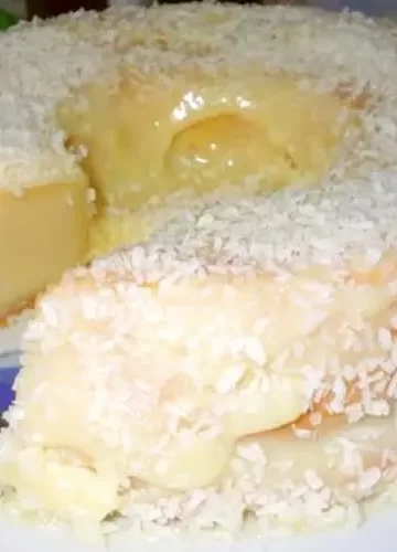 Pudim de Leite de Coco de Liquidificador