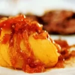 Purê de Batata Doce com Cebola