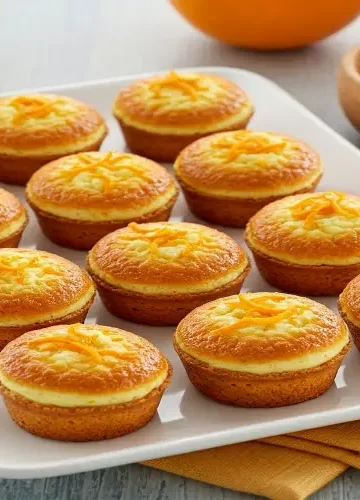 Queijadinhas de Laranja feita em 15 minutos