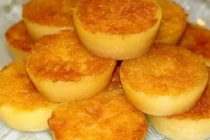 Receita de Queijadinhas de Laranja pronto em 15 minutos