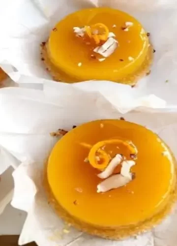 Queijadinhas de amêndoa