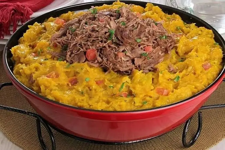 Receita de Quibebe de Abóbora com Carne Desfiada