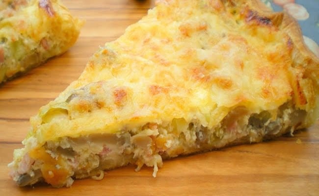 Receita de Quiche de Atum