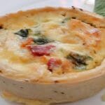 Receita de Quiche de Frango com Tomate Seco