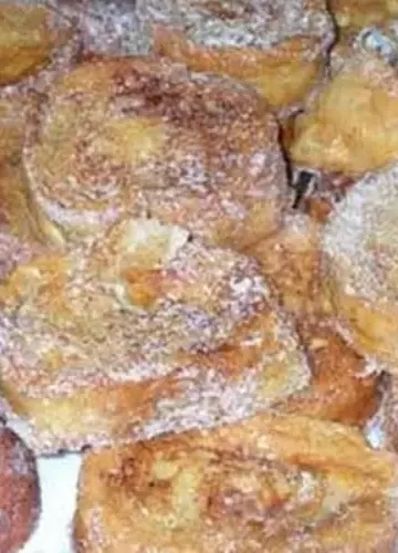 Receita de Rabanada com leite condensado e leite de coco