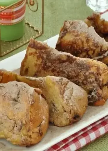 Rabanada de Chocotone