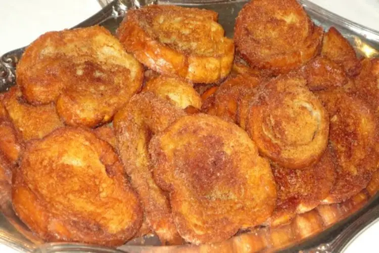 Receita de Rabanadas Rápidas