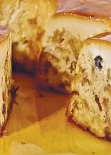 Pudim de Panetone de Liquidificador