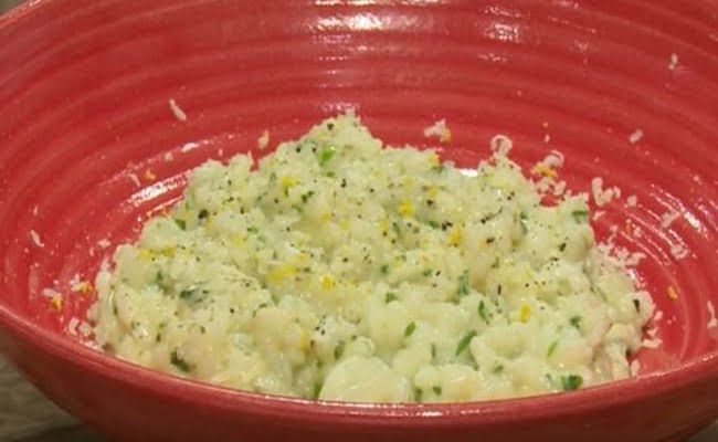 Receita de Risoto de Limão Siciliano