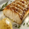 Robalo ao forno assado com batatas
