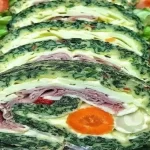 Rocambole de Espinafre