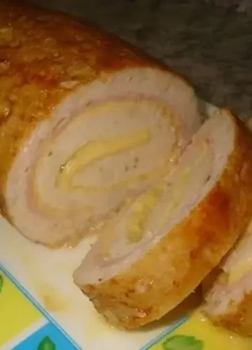 Receita de Rocambole de Frango