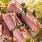 Receita de Rolinhos de Presunto e Alface