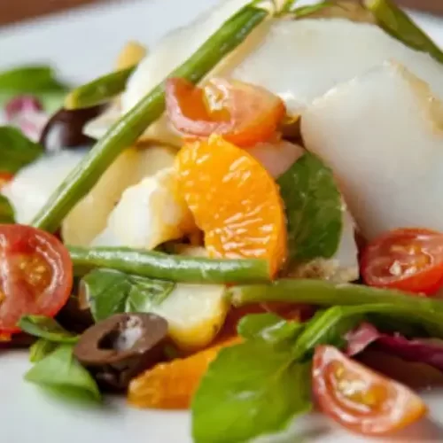 Receita de Salada de Bacalhau