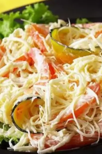 Receita de Salada de Palmito Desfiado