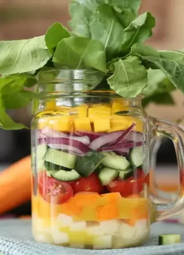 Salada de Pote Refrescante