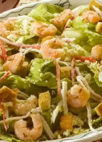 Receita de Salada leve de Camarão