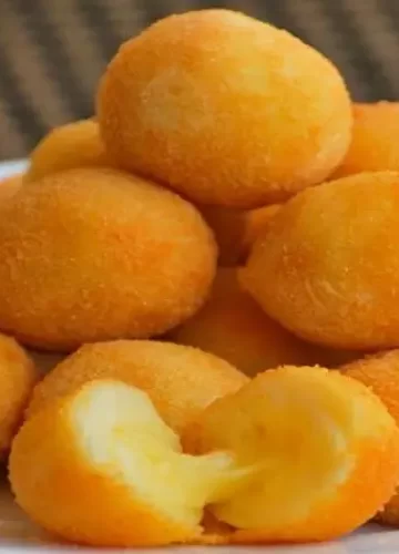 Receita de Salgadinhos de queijo