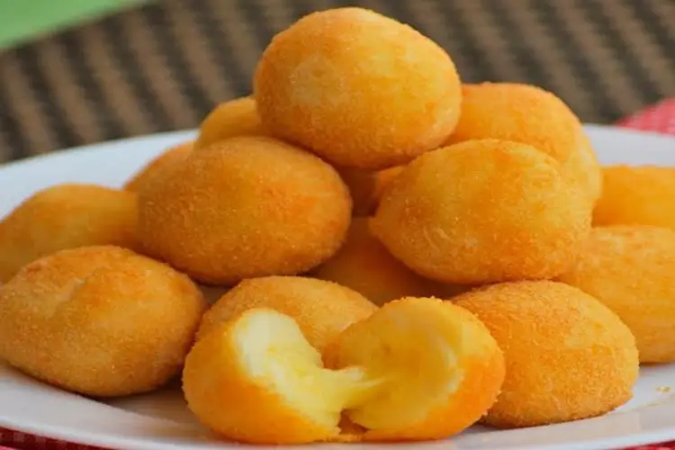 Receita de Salgadinhos de queijo