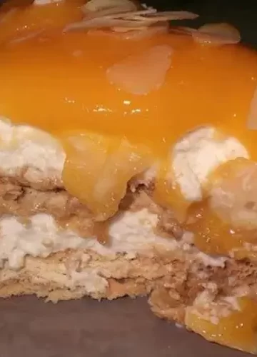 Receita de Semifrio de Bolacha com Doce de Ovos