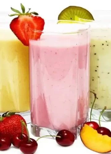 Receita de Shake Pré Treino de Kiwi ou Morango Funcional