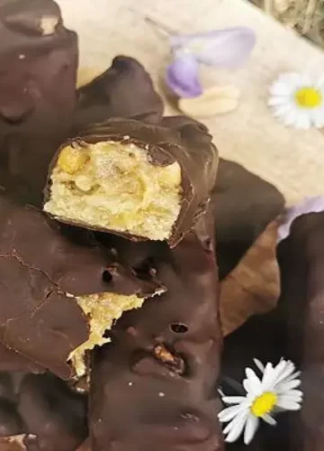 Snickers vegano e sem glúten