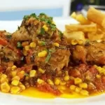 Receita de Sobrecoxa à Moda Caipira
