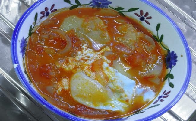 Receita de Sopa de Ovo