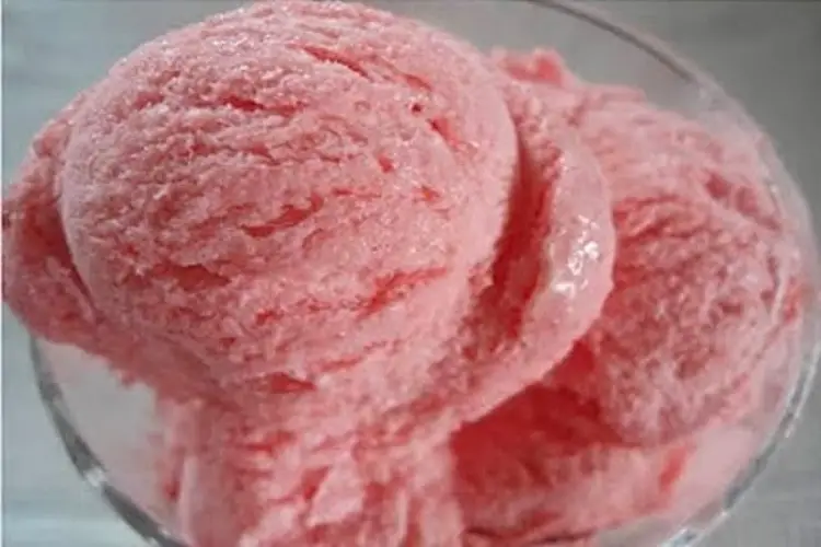 Sorvete de Gelatina