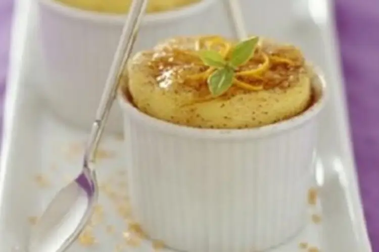 Receita de Soufflé Gelado de Limão