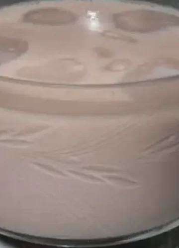 Suco de Amarula com nutella