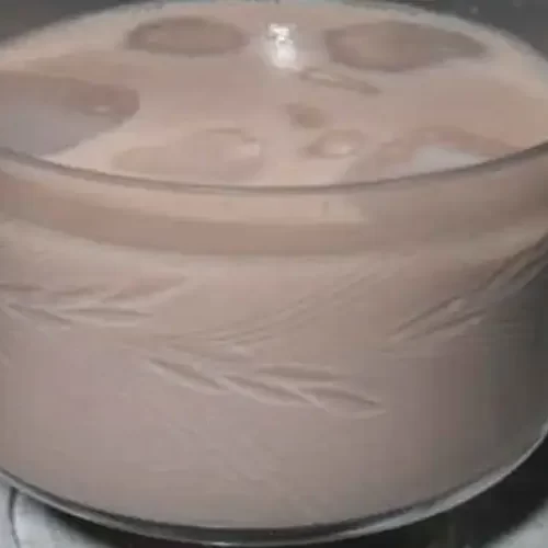 Suco de Amarula com nutella