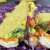 Tacos de Camarão e Abacate