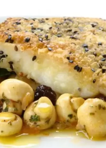 Tilápia com Quinoa e Gergilim (Saint Peter)