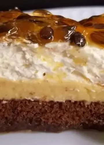 Torta Pavê de Maracujá