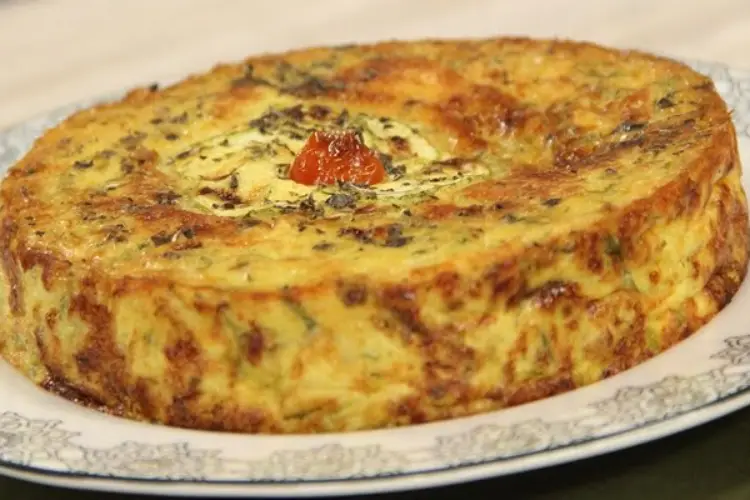 Receita de Torta de Abobrinha Vegetariana