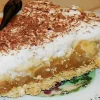 Torta de Banana com Chantilly