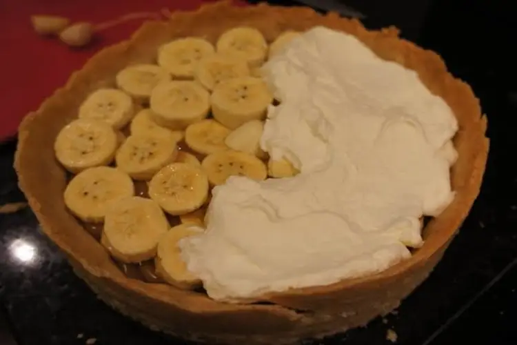 Receita de Torta de Doce de Leite com Banana e Chocolate