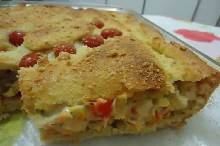 Receita de Torta de Legumes